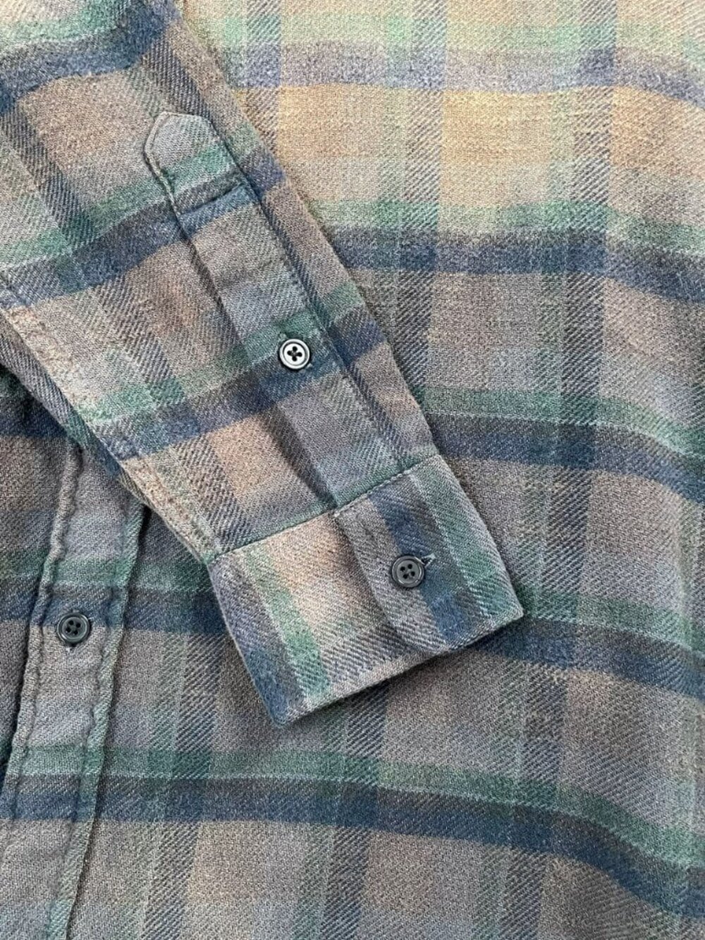 R13 NWOT Draped Front Plaid Flannel Button-Up Shirt XS - Picture 11 of 15